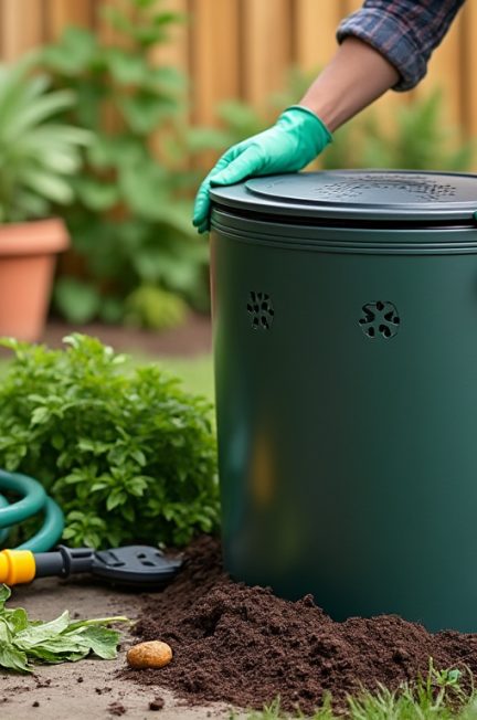 découvrez comment installer un composteur domestique facilement avec notre guide étape par étape pour réduire vos déchets et enrichir votre jardin.